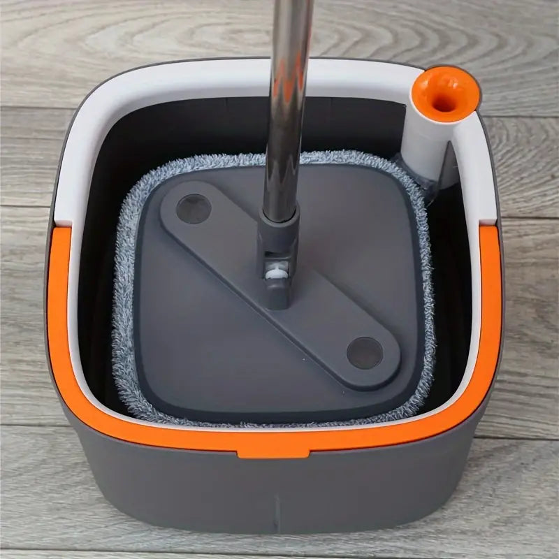 The Spin Mop: Self-Cleaning Microfiber Mop